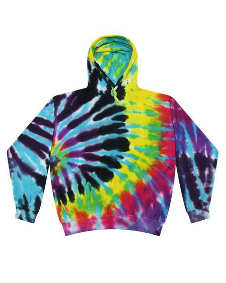 8777Y - Youth Tie-Dyed Hooded Sweatshirt