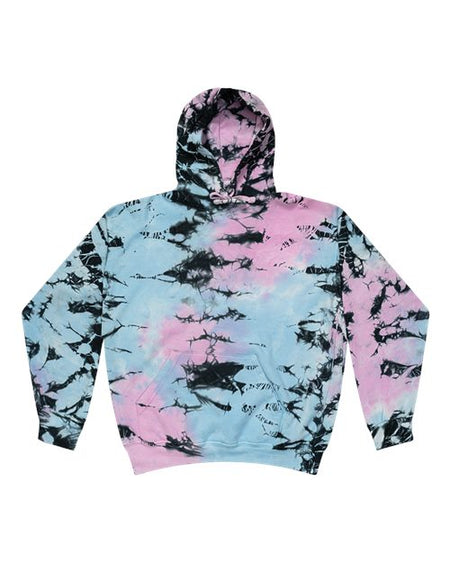 8777Y - Youth Tie-Dyed Hooded Sweatshirt