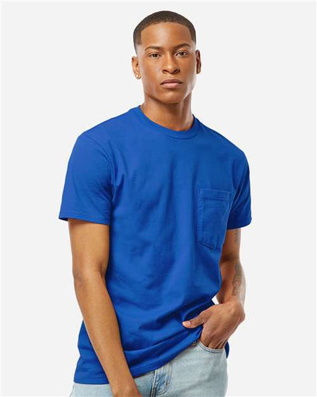 293 - Unisex Heavyweight Jersey Pocket T-Shirt