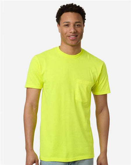 293 - Unisex Heavyweight Jersey Pocket T-Shirt