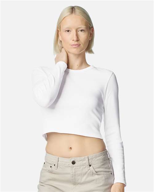 BR2107 - Women's Baby Rib Long Sleeve Fitted Tee