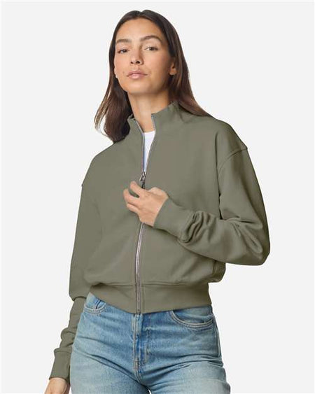 FTJ00 - Women's French Terry Full-Zip Jacket