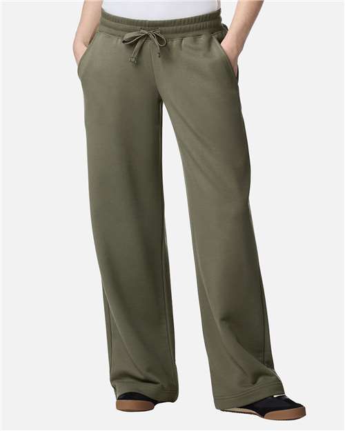 FTP00 - Women's French Terry Wide Leg Pants