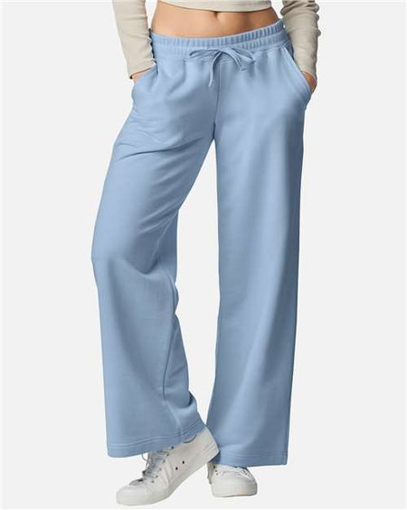 FTP00 - Women's French Terry Wide Leg Pants