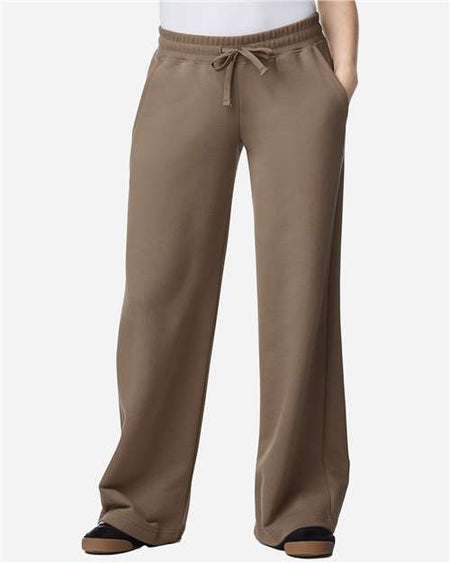FTP00 - Women's French Terry Wide Leg Pants