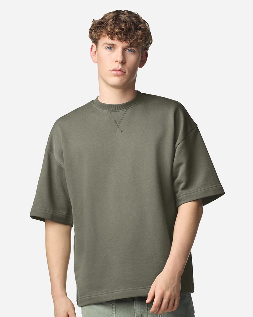 FTEX00 - Unisex French Terry Oversized Boxy Tee