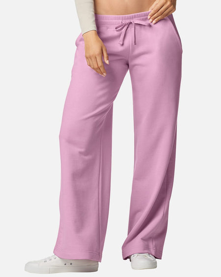 FTP00 - Women's French Terry Wide Leg Pants