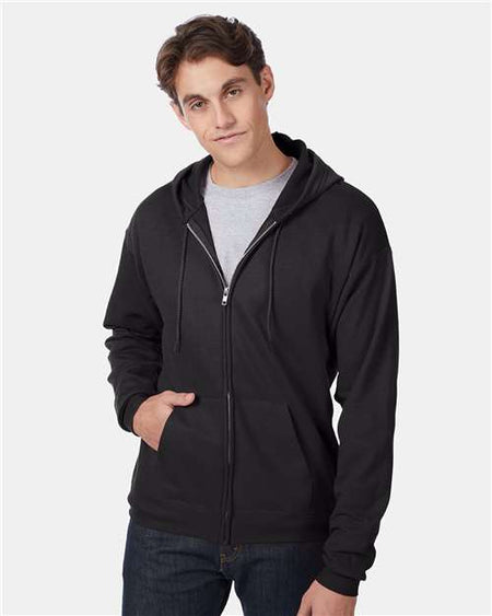 P180 - Unisex EcoSmart® Full-Zip Hooded Sweatshirt