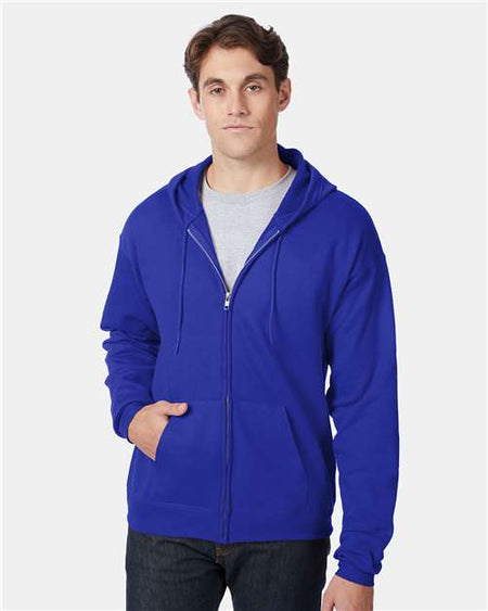 P180 - Unisex EcoSmart® Full-Zip Hooded Sweatshirt