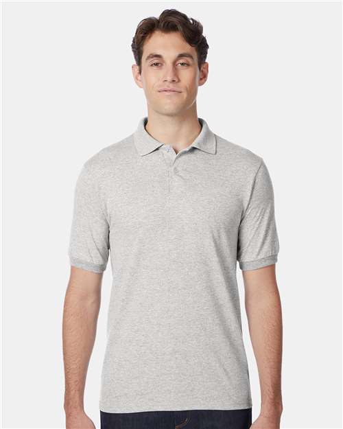 054X - Unisex EcoSmart® Jersey Polo