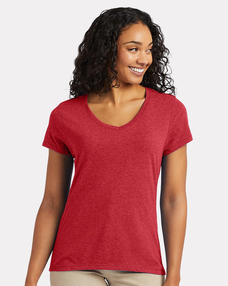 42VT - Women's Perfect-T Triblend V-Neck T-Shirt