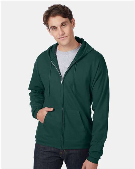 P180 - Unisex EcoSmart® Full-Zip Hooded Sweatshirt
