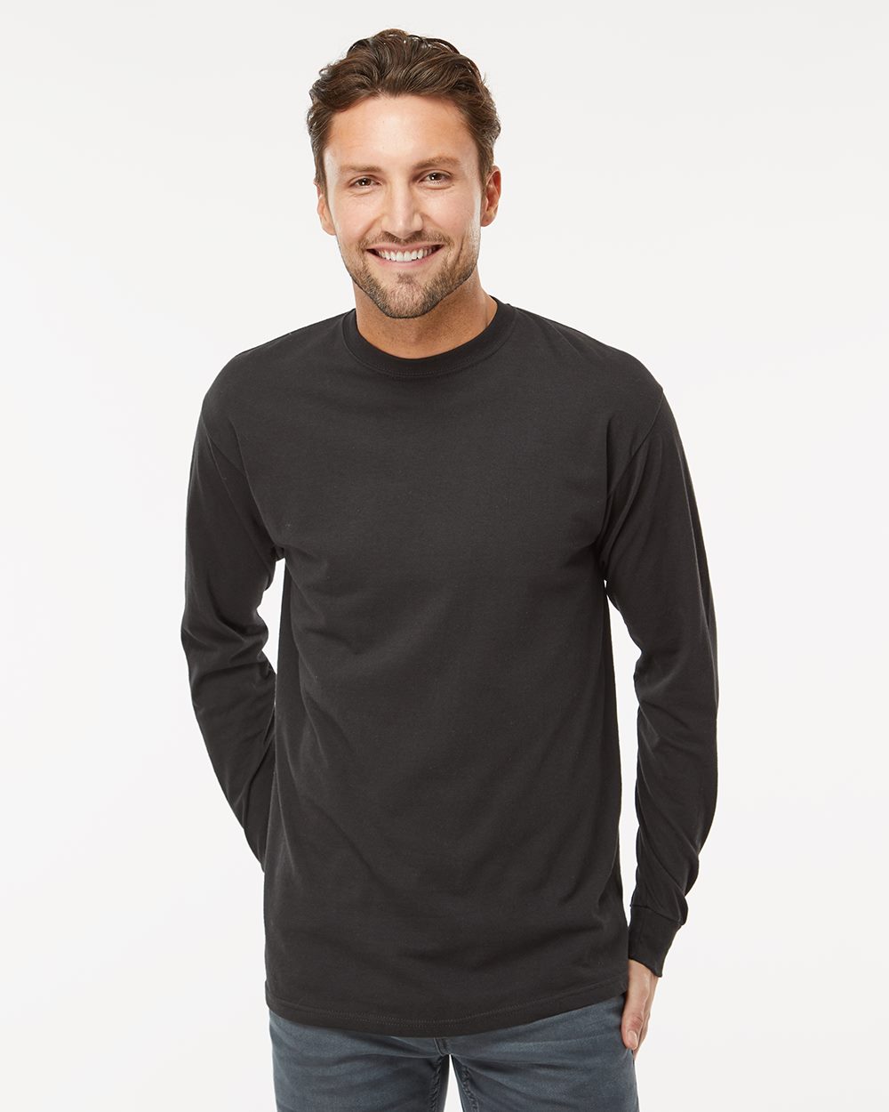 4820 - Unisex Gold Soft Touch Long Sleeve T-Shirt